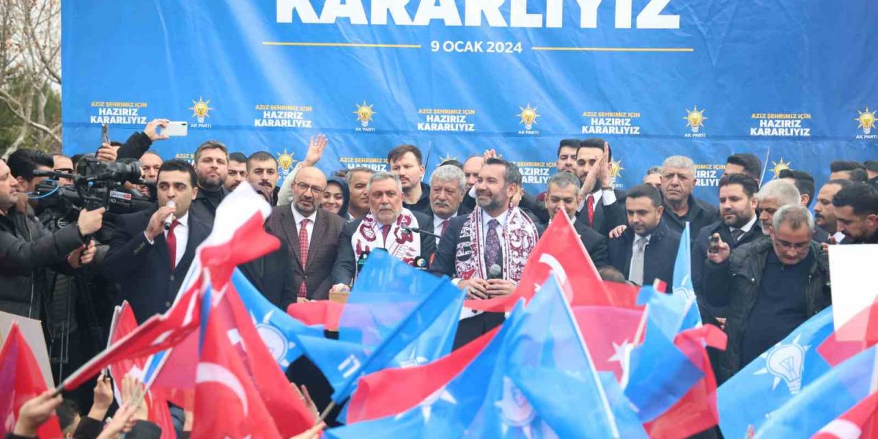 Yeniden Aday Olan Başkan Şerifoğulları’na Coşkulu Karşılama