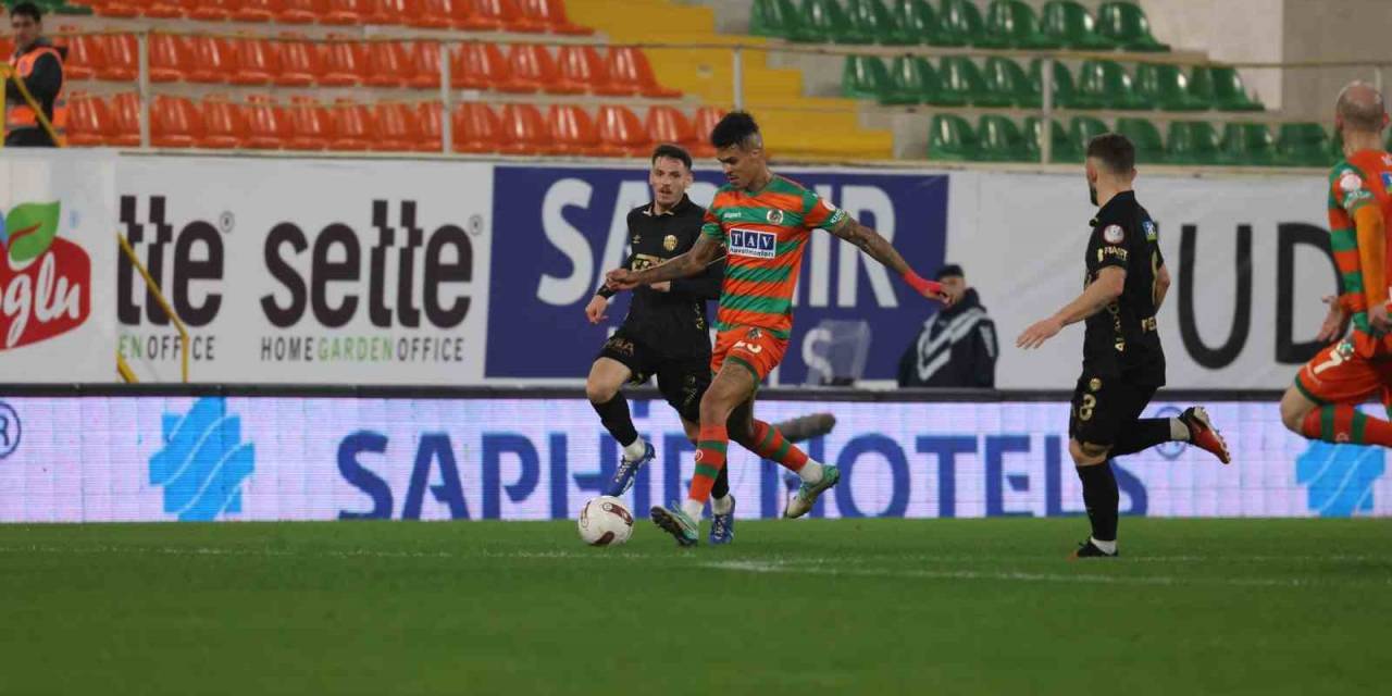 Trendyol Süper Lig: Alanyaspor: 1- Mke Ankaragücü: 1 (Maç Sonucu)