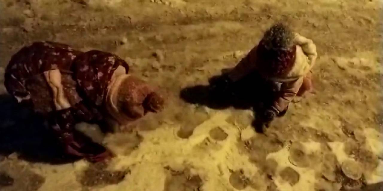 Hayatlarında İlk Defa Kar Gören Çocuklar İlginç Tepkiler Verdi