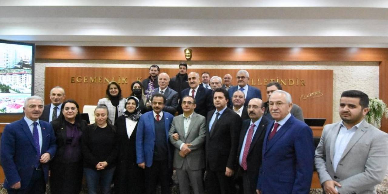 Erzurum Kent Konseyi’nden Başkan Sekmen’e Hayırlı Olsun Ziyareti