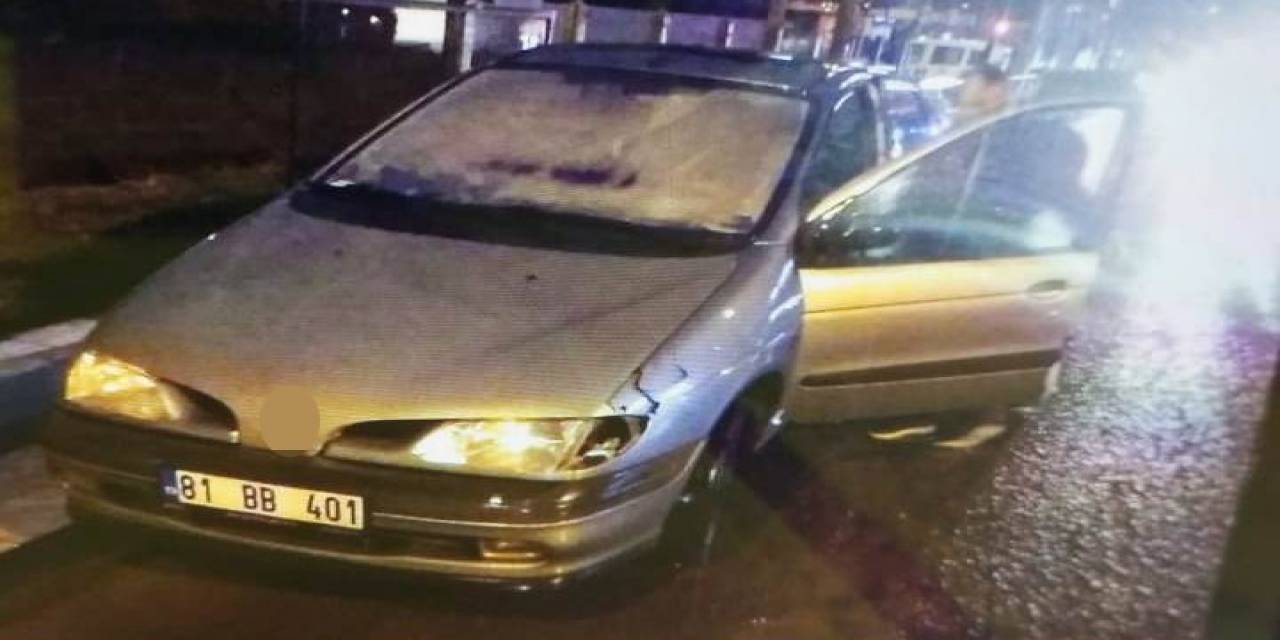 Otomobil Yayaya Çarptı 1 Yaralı