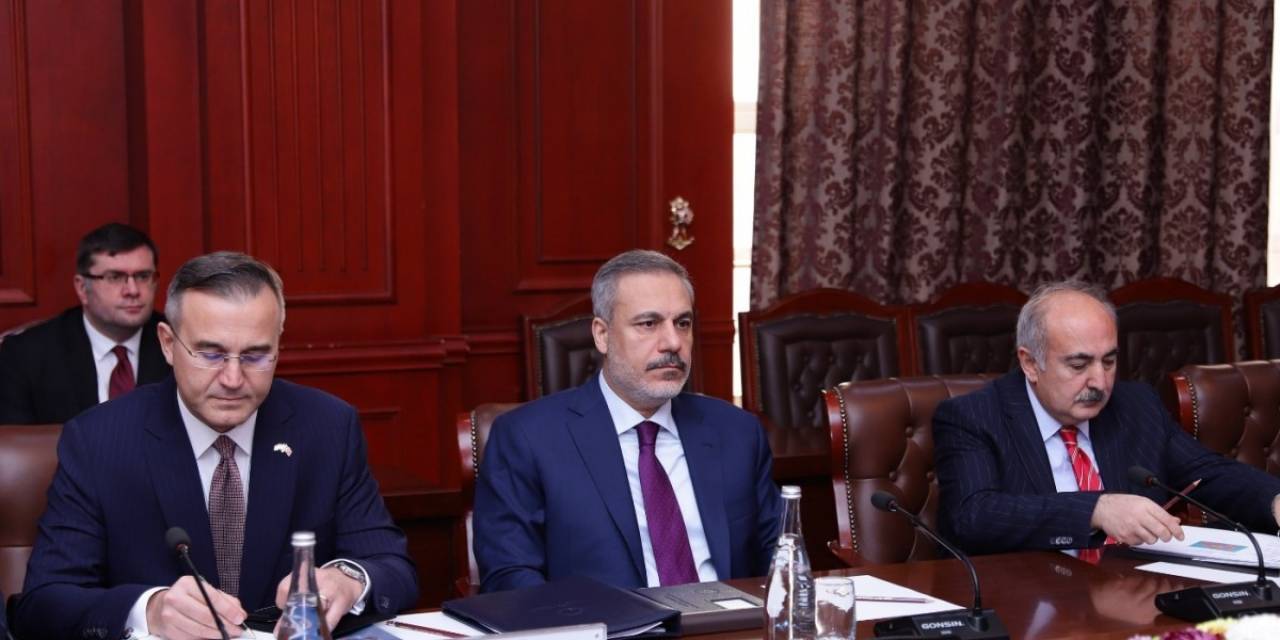 Bakan Fidan, Tacik Mevkidaşı Muhriddin Ve Kırgızistan Cumhurbaşkanı Rahman İle Görüştü