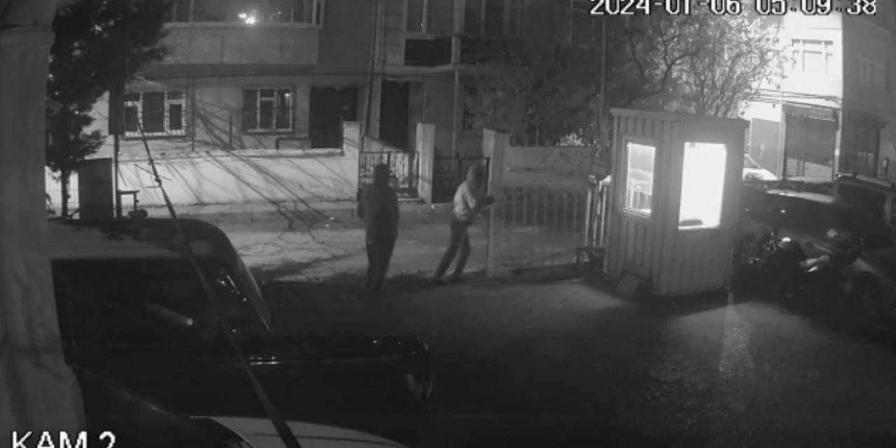 Otoparktan Önce Kontak Anahtarları Ardından Araçları Çaldılar: O Anlar Kamerada