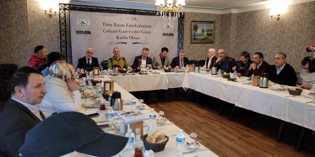 Başkan Usta, 10 Ocak Çalışan Gazeteciler Günü’nü Kutladı