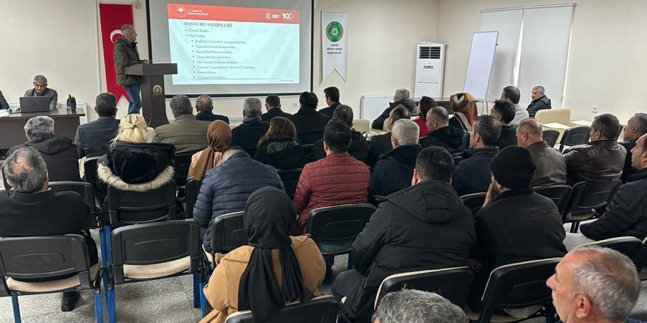 Kırsal Kalkınma Programının Bilgilendirilmesi Yapıldı