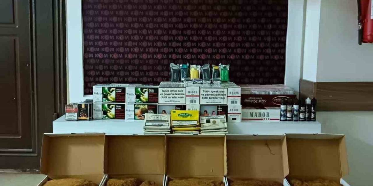 Didim’de Bir İşyerine Kaçak Sigara Baskını