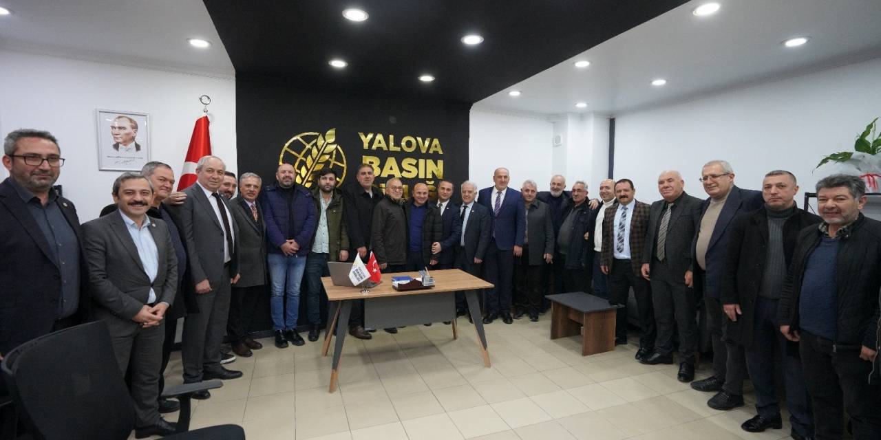 Yalova Basın Birliği’nin Merkezi Törenle Açıldı.