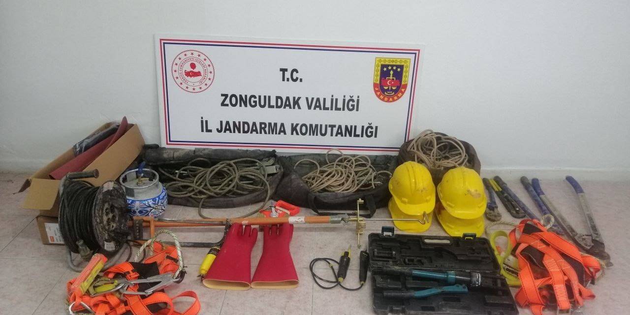 İnşaat Şantiyesinden Hırsızlık Yapan Zanlı Yakalandı