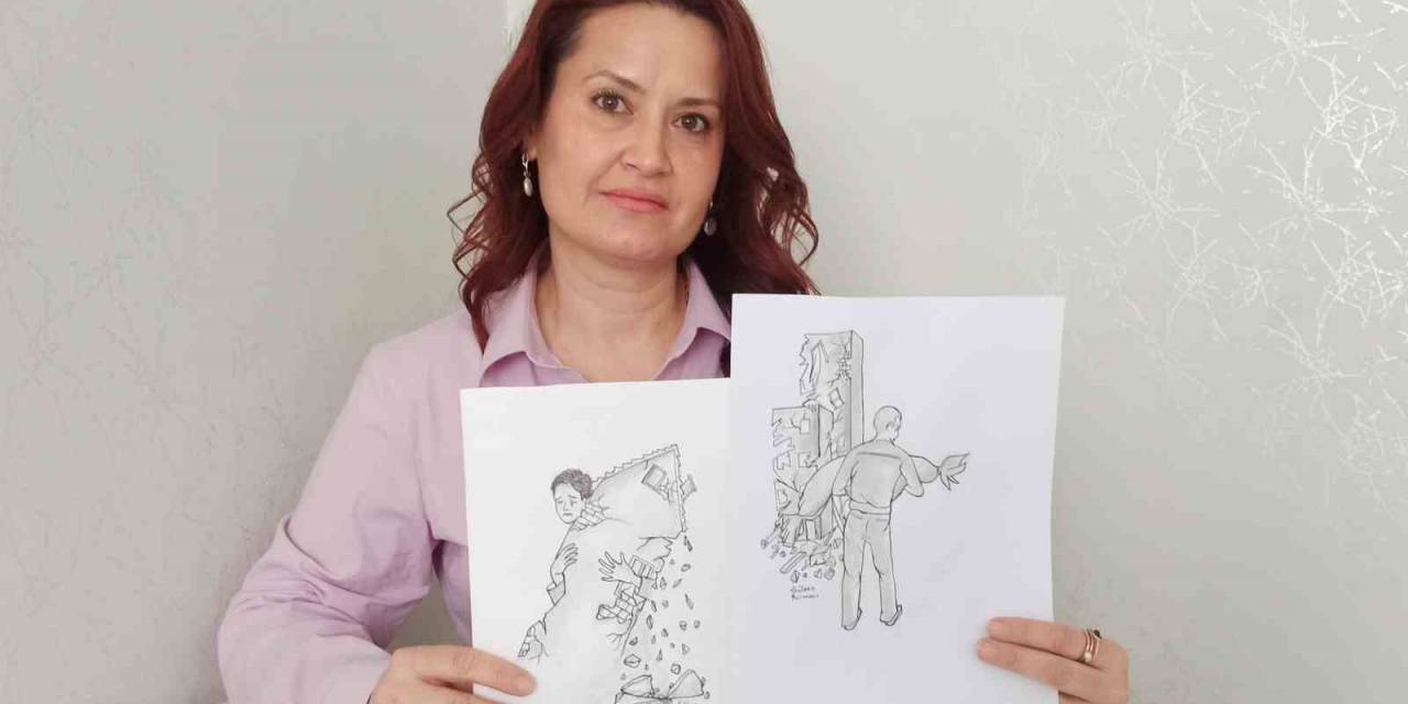 Asrın Felaketi Kahramanmaraş Depremini Resimlerine Yansıttı