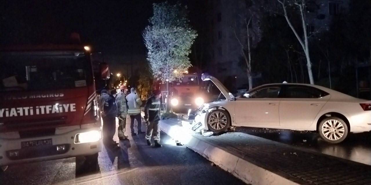 Pendik’te Kaza Yapan Sürücü Olay Yerinden Kaçtı
