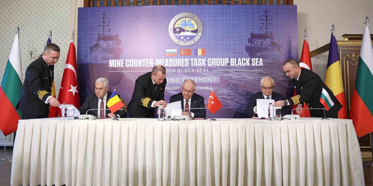 Karadeniz Mayın Karşı Tedbirleri Görev Grubu Mutabakatı İmzalandı