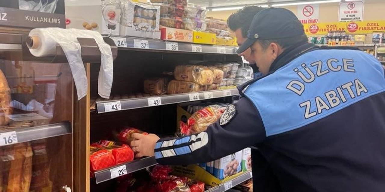 Zabıtadan Market Ve Fırınlara Denetim