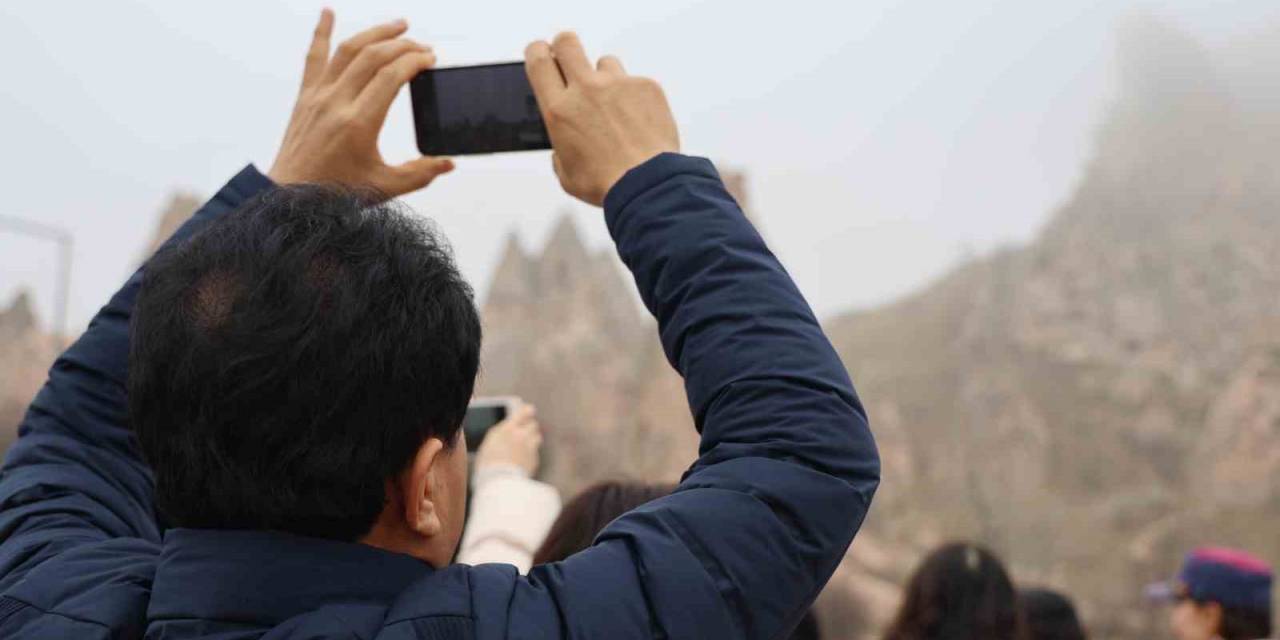 Sisin Etkili Olduğu Kapadokya Dron İle Görüntülendi