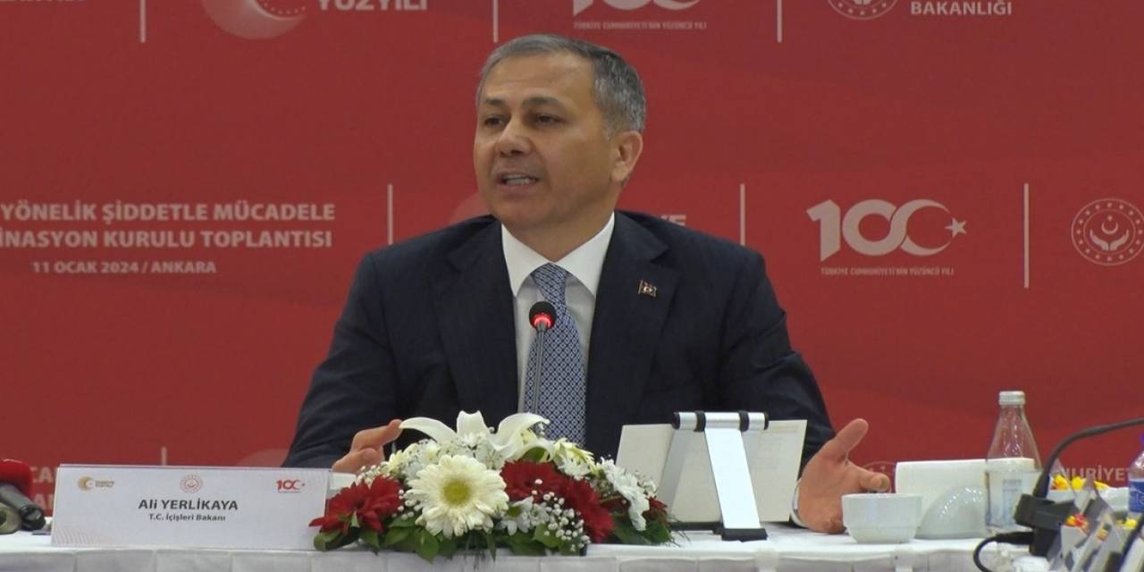 İçişleri Bakanı Yerlikaya: “2023 Yılında Üzülerek İfade Ediyorum Ki 300 Kadın Şiddet Kurbanı Oldu”