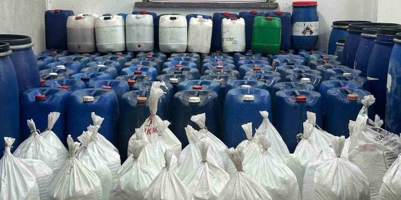 Şanlıurfa’da 7 Ton 800 Kilo Sahte Deterjan Ele Geçirildi