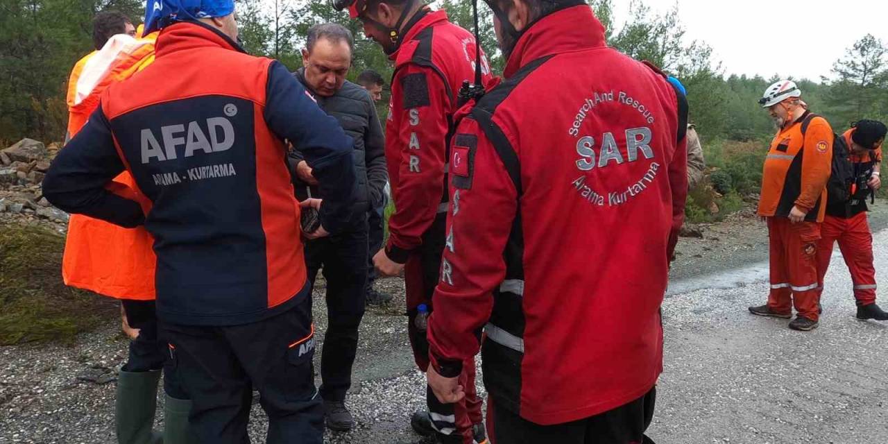 Marmaris Balan Dağı’nda Kaybolan Şahıs İçin Aramalar Havadan Ve Karadan Devam Ediyor