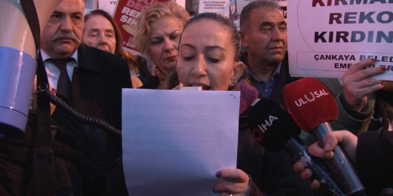 Çankaya Belediyesi İşçilerinden Başkan Taşdelen’e Tepki Yağdı