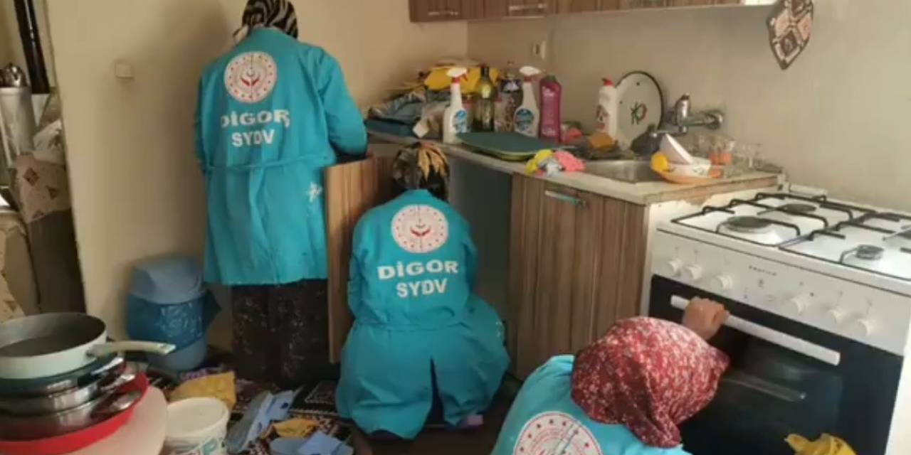 Digor’da 120 Aileye Evde Bakım Hizmeti Verildi