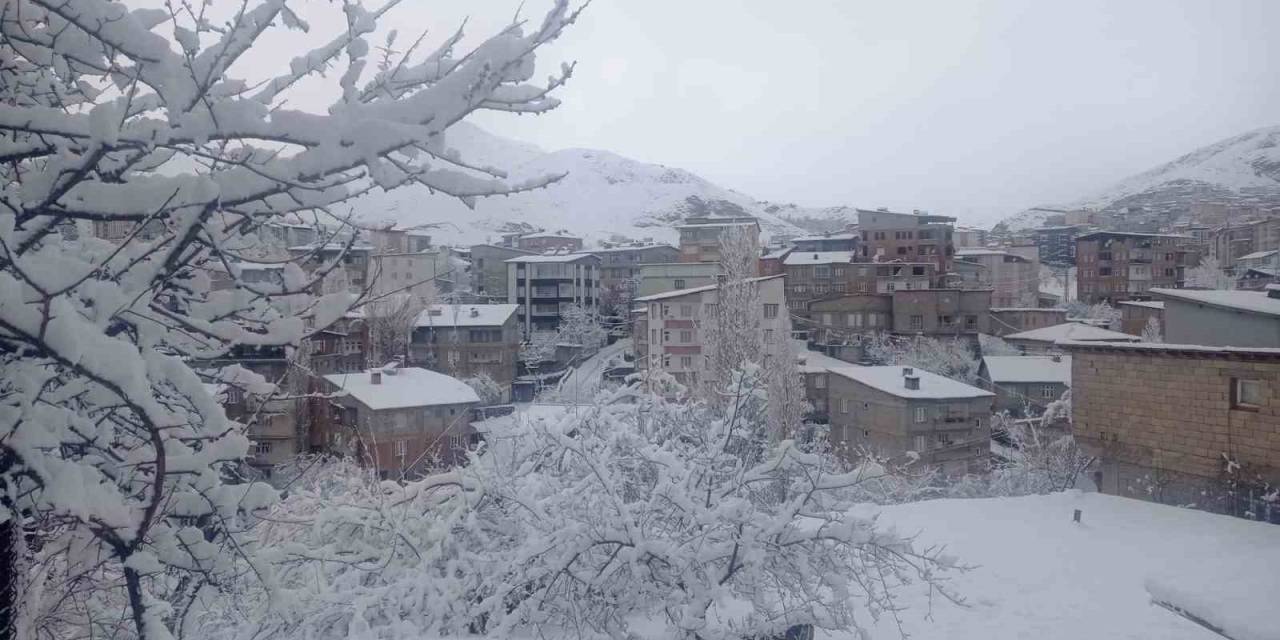 Hakkari Kar Hapsinde: Okullar Tatil Edildi, 284 Yerleşim Yerinin Yolu Kapandı