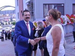 Giresun Ticaret Ve Sanayi Odası Yeni Hizmet Binası Törenle Açıldı