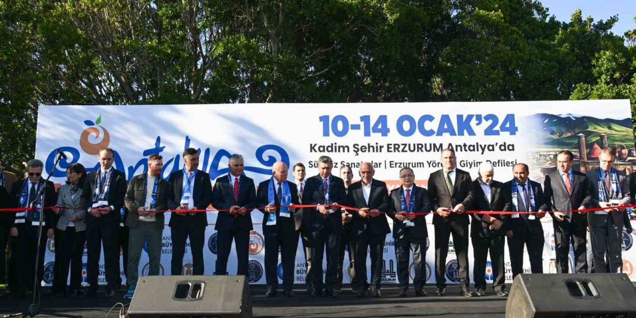 Antalya’da Erzurum Günleri Devam Ediyor