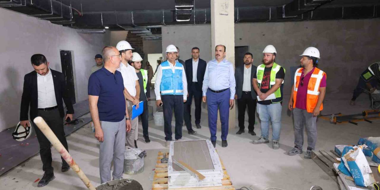 Meram’da Yaka Sosyal Tesisi Açılış İçin Gün Sayıyor