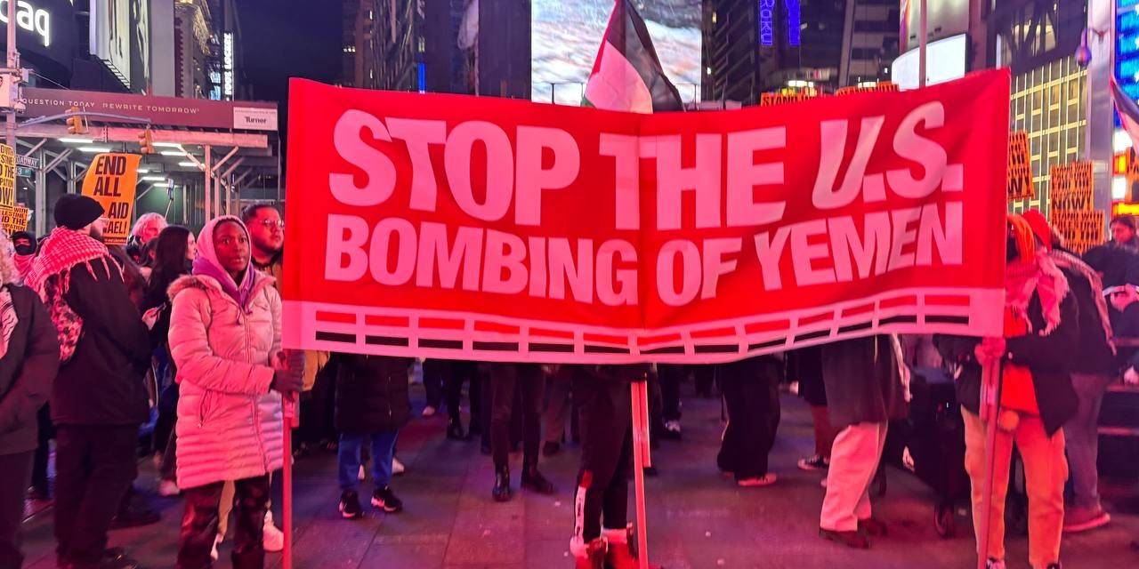 Beyaz Saray Ve New York’ta “Yemen” Protestosu