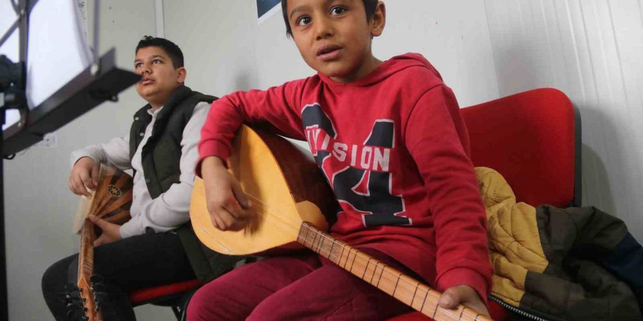 Depremzede Çocuklar, Psikososyal Destek Müzik Atölyesinde Buluştu