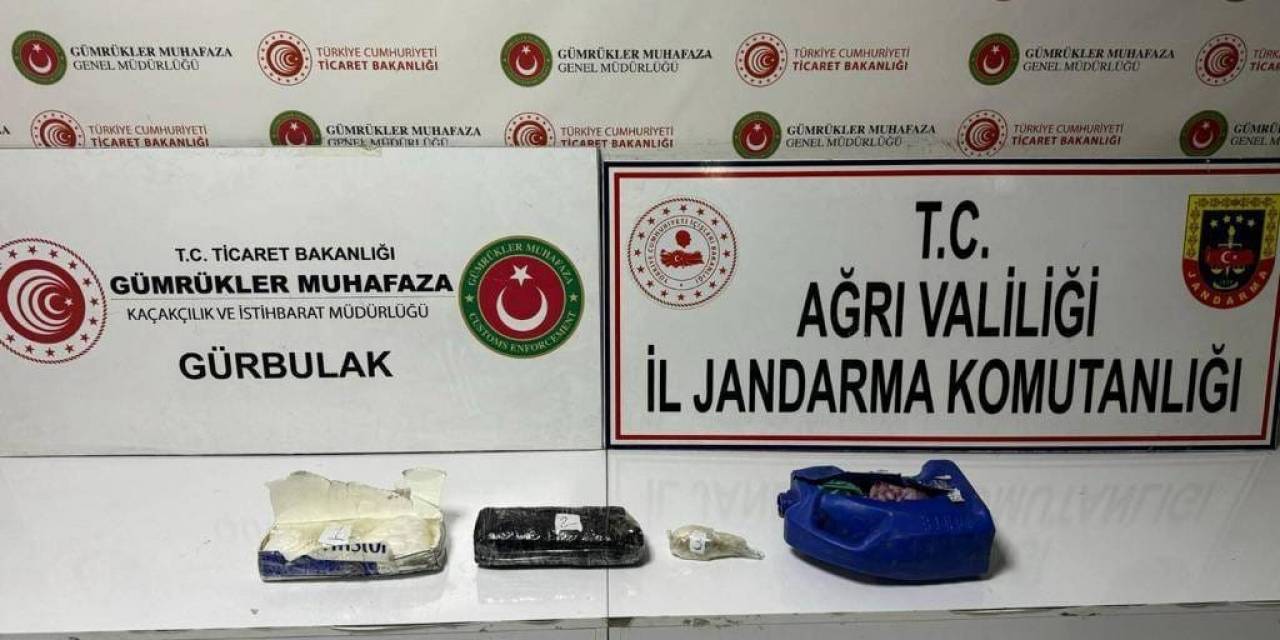 Ağrı’da Çok Sayıda Uyuşturucu Madde Ele Geçirildi