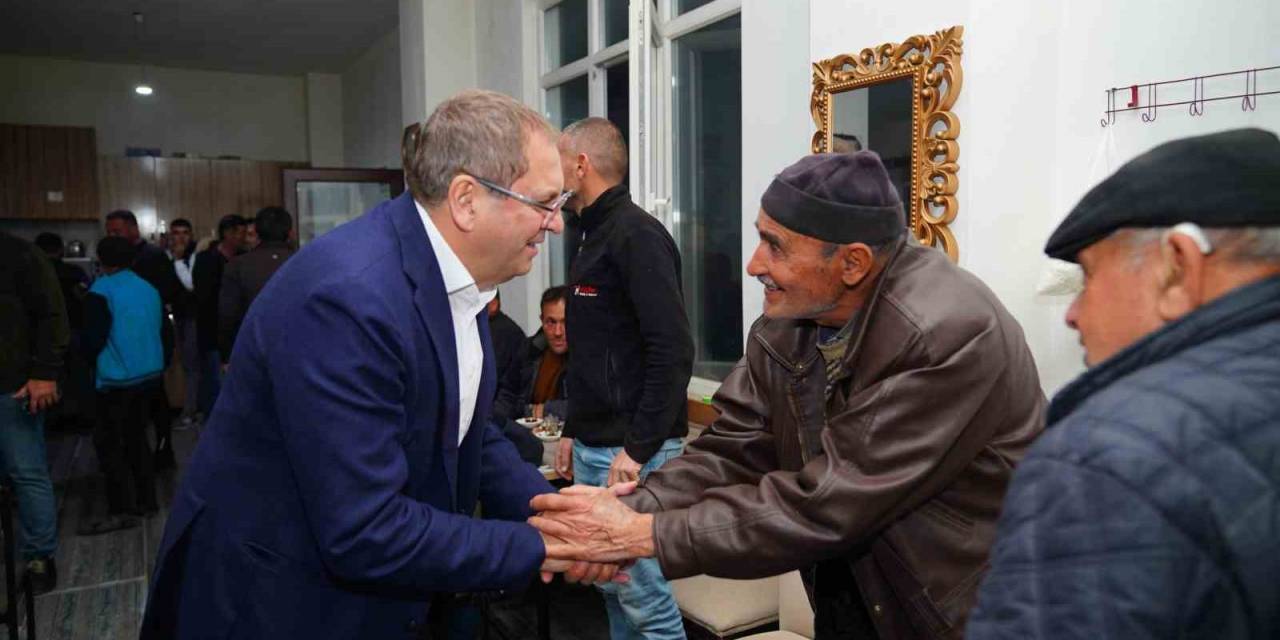 Başkan Mesut Ergin Kırsal Mahallelerde