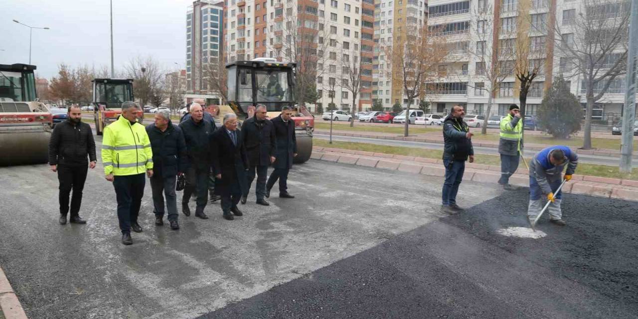 Başkan Büyükkılıç’tan 6 Milyon Tl’lik Asfalt Yenileme Çalışmalarına Yakın Takip