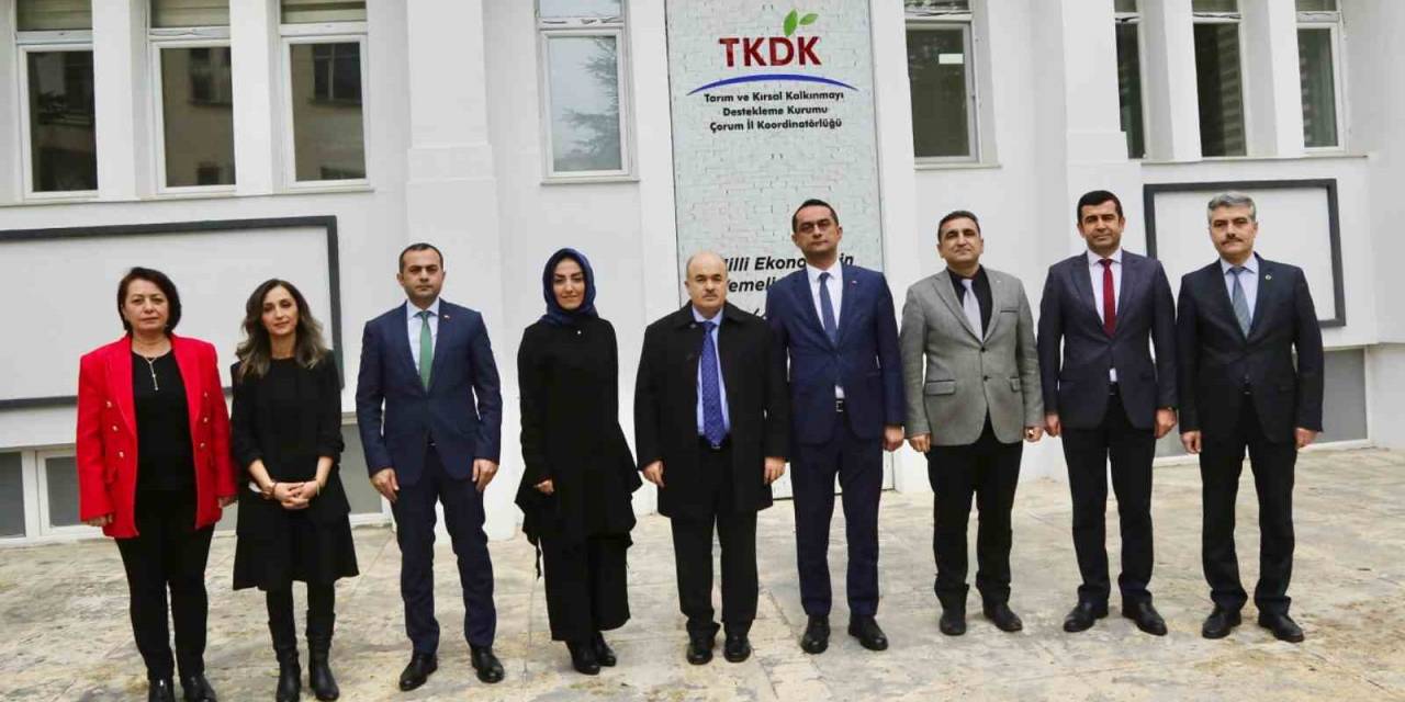 Vali Dağlı, “Tkdk Aracılığıyla Çorum’da 2,8 Milyar Liralık Yatırım Yapıldı”