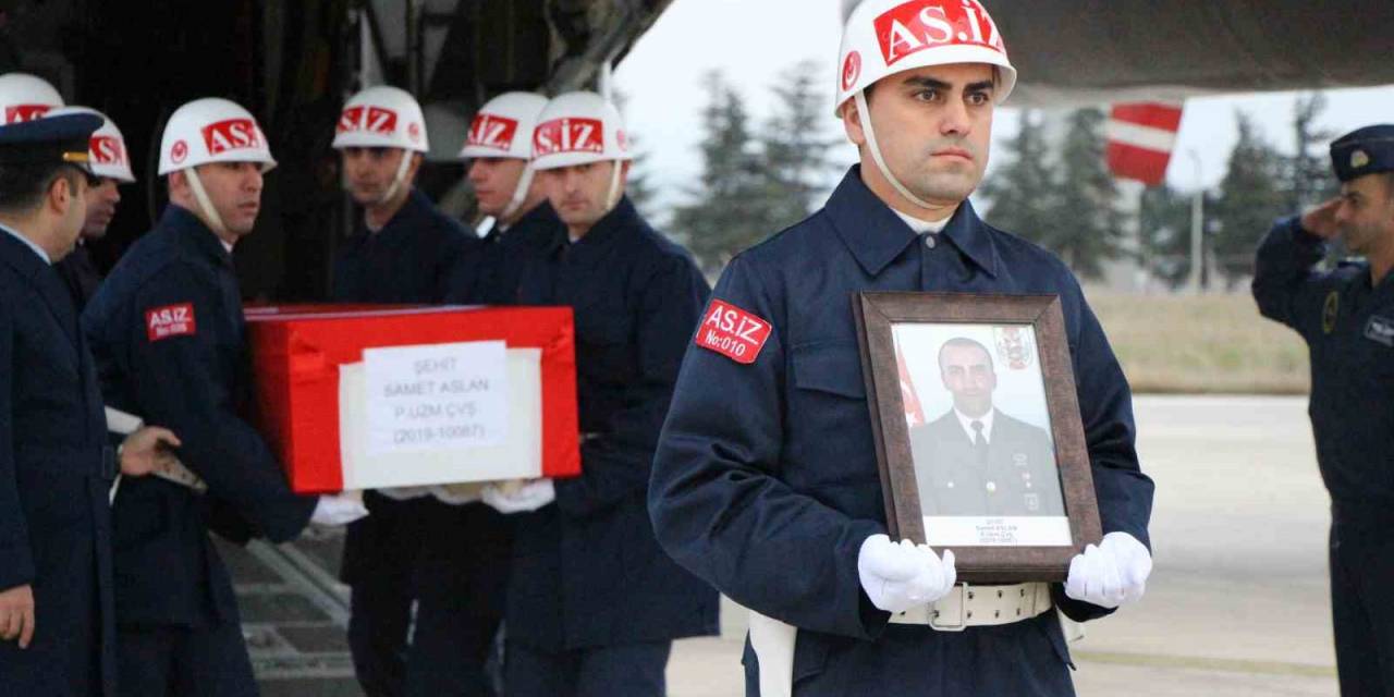 Şehit Samet Aslan’ın Cenazesi Amasya’da