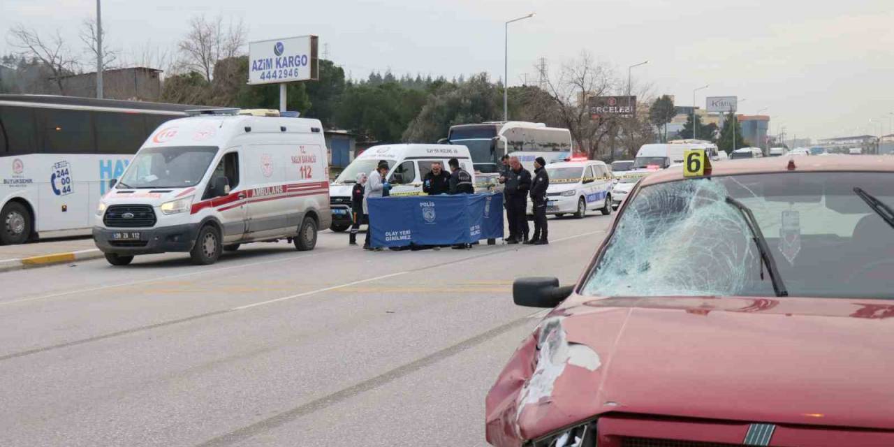 Yolun Karşısına Geçmek İsterken Aracın Çarptığı Yaya Hayatını Kaybetti