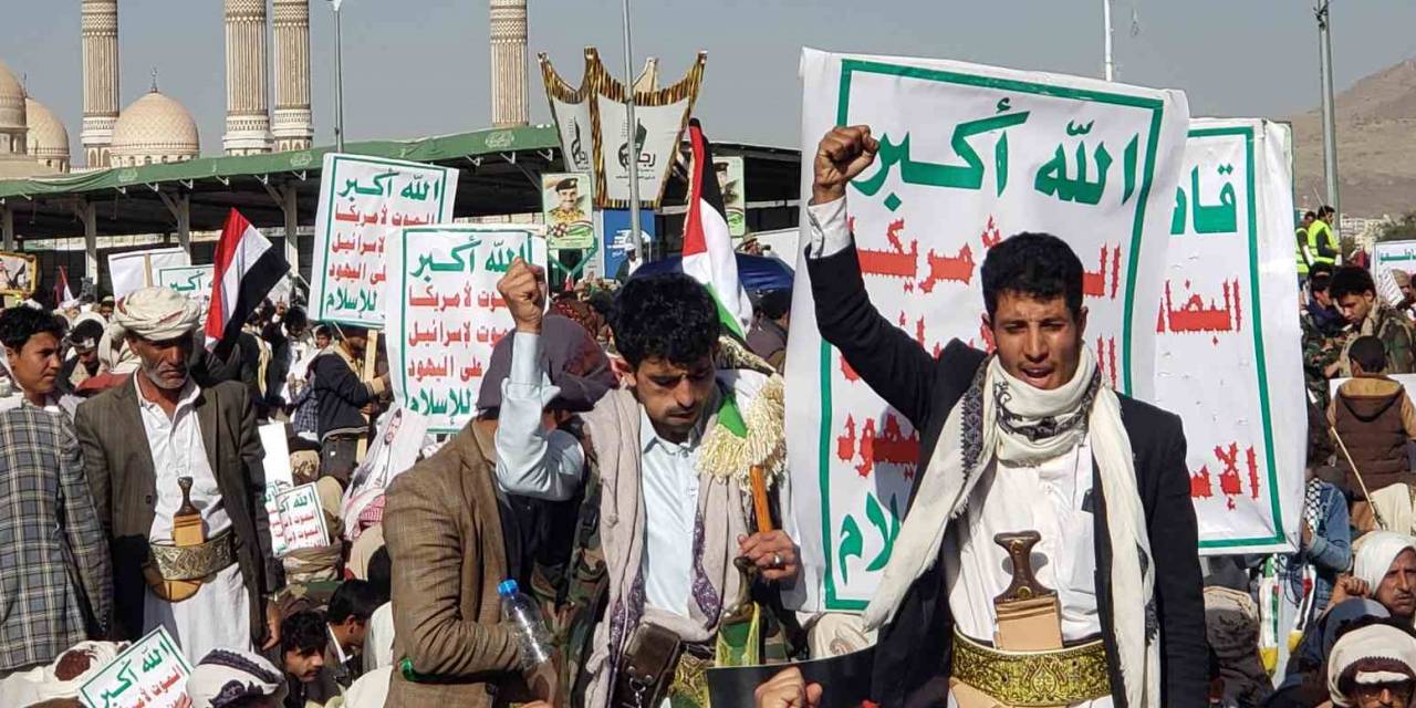 Yemen’de Abd Ve İngiltere’nin Saldırıları Protesto Edildi