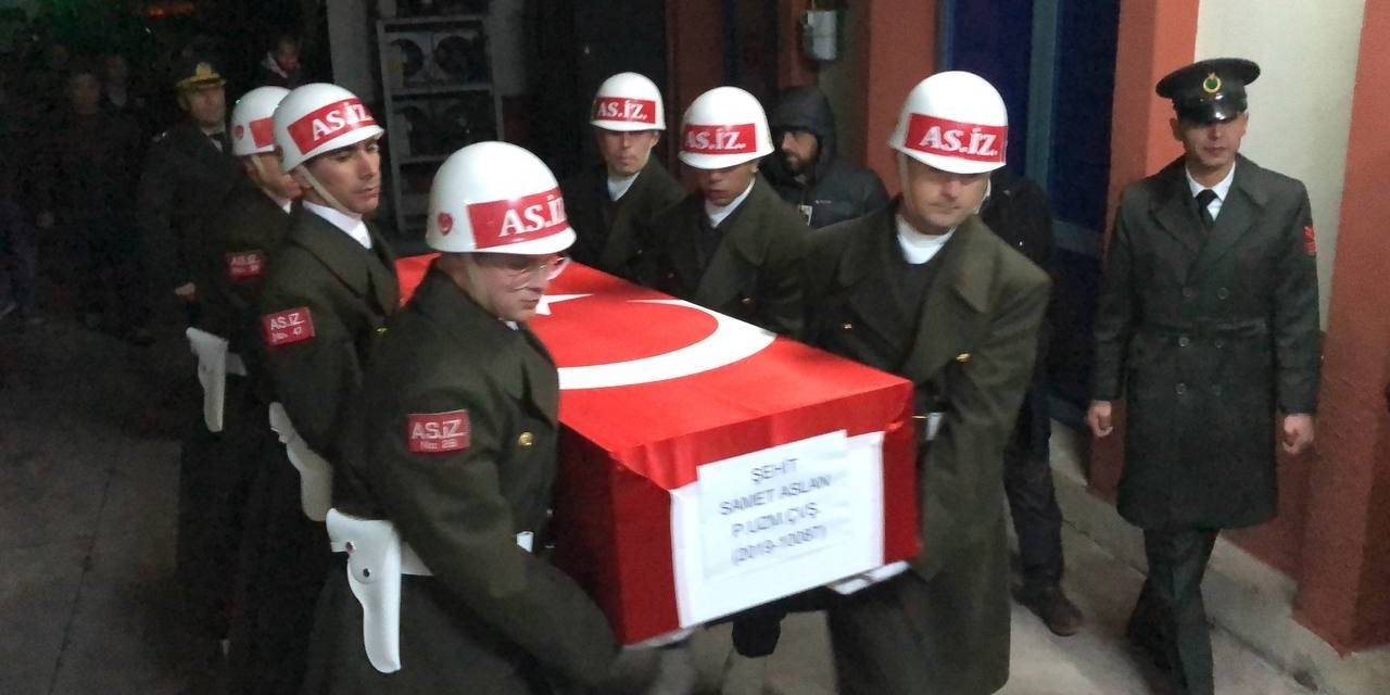 Amasyalı Şehidin Naaşı Baba Ocağına Getirildi