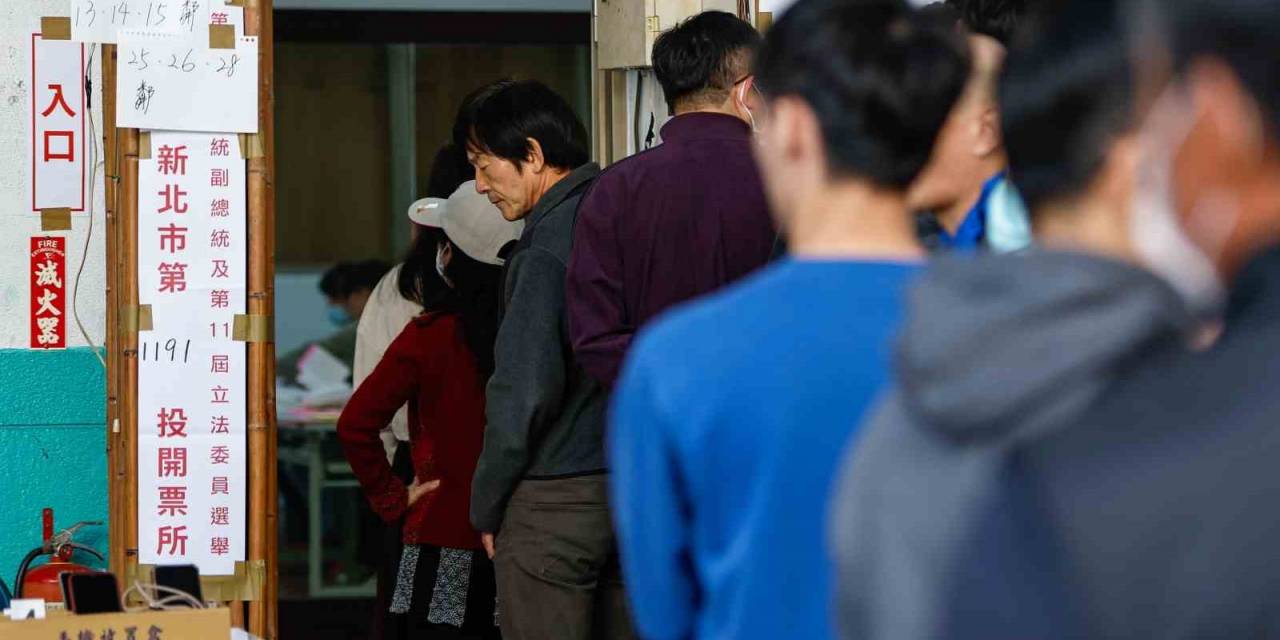 Tayvan, Başkanlık Ve Parlamento Seçimleri İçin Sandık Başına Gitti