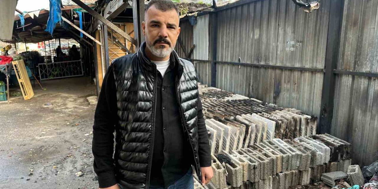 Gaziantep’te Kundaklanan Dükkan Küle Döndü