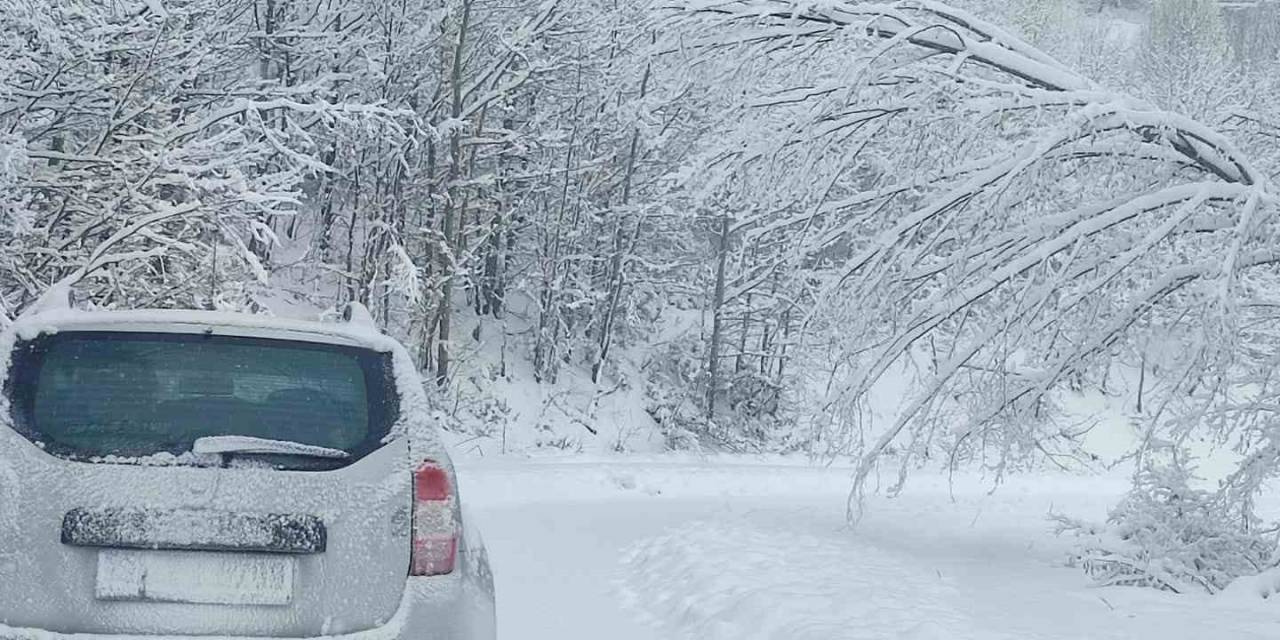 Bartın’a Beklenen Kar Geldi