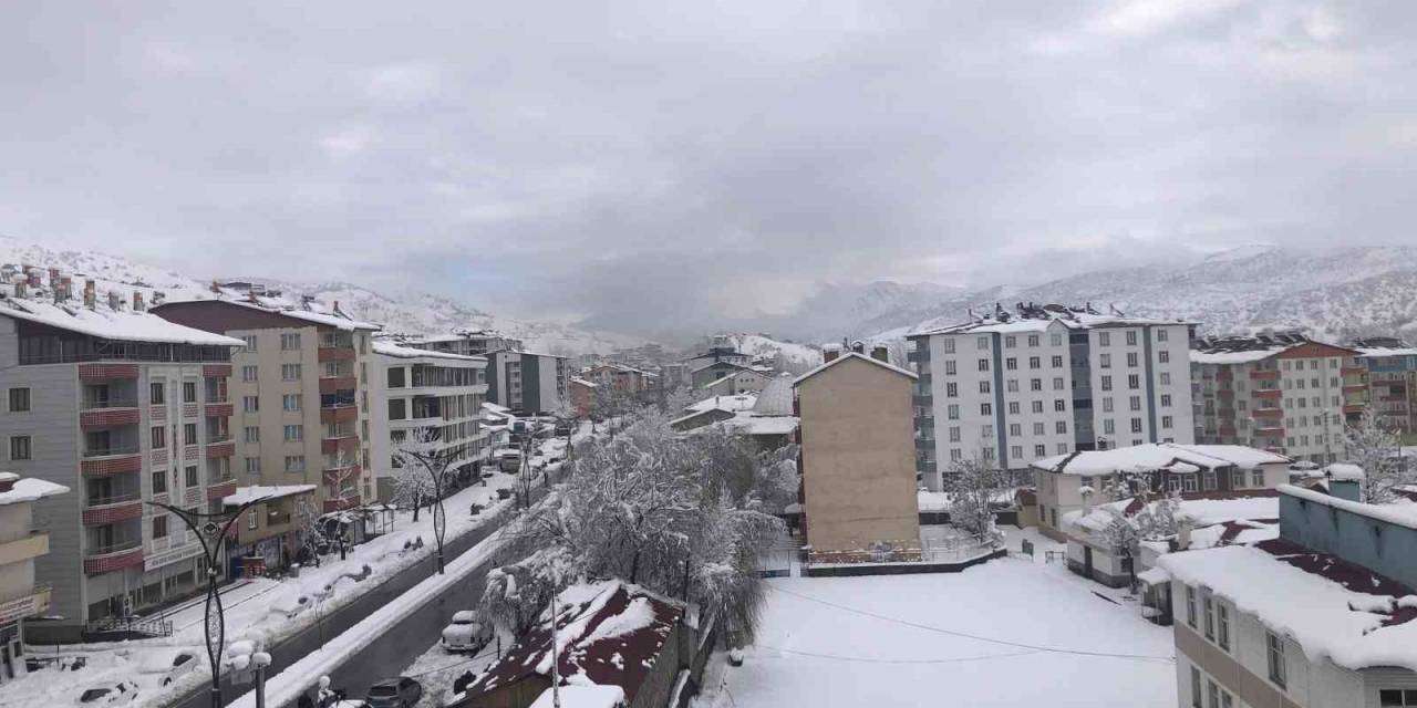 Hizan’da Araçlar Kara Gömüldü