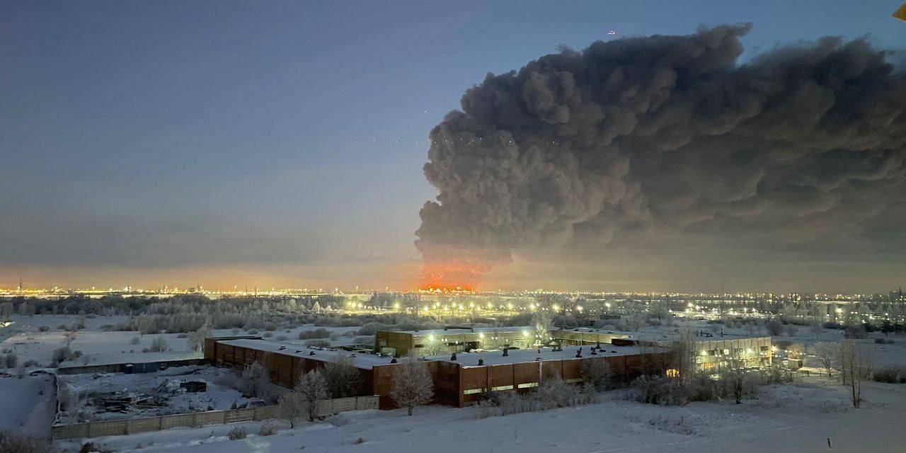 Rusya’da Depoda Çıkan Yangın 50 Bin Metrekarelik Alana Yayıldı