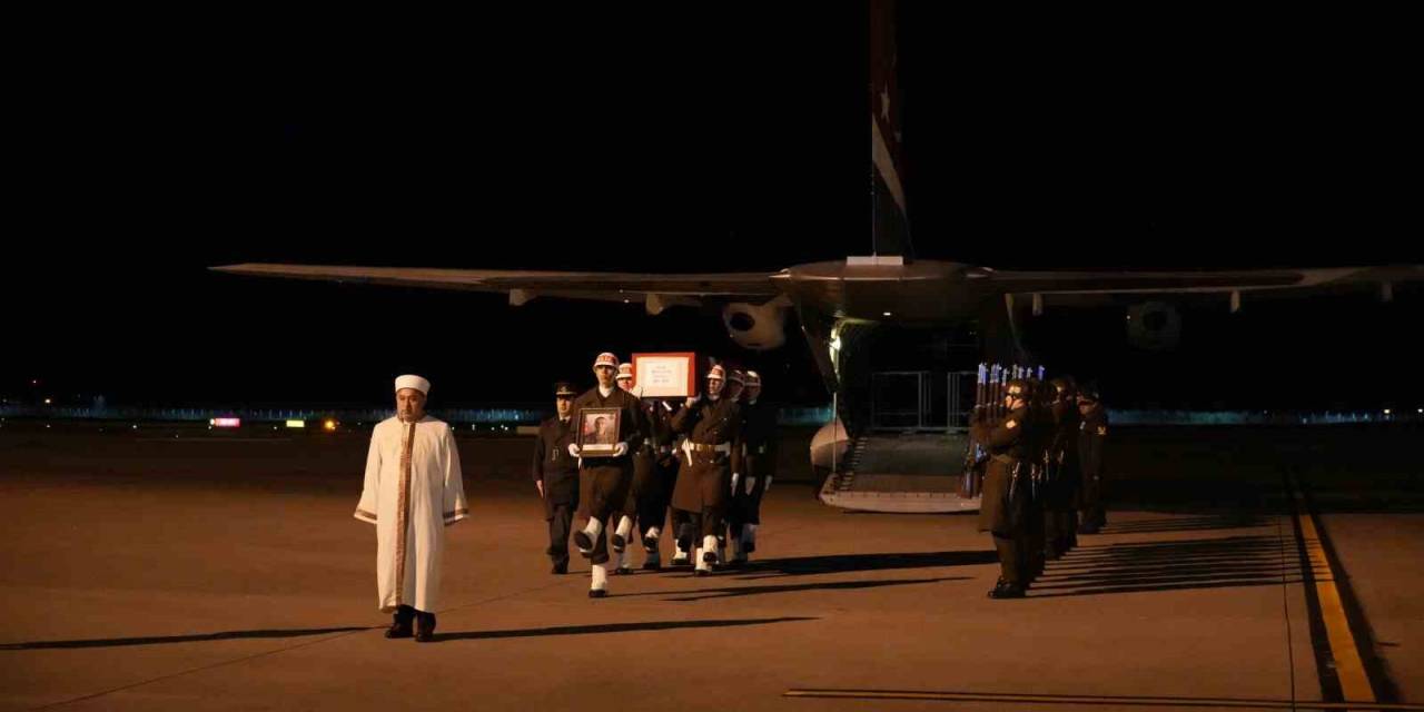 Ordulu Şehidin Cenazesi Samsun’a Getirildi