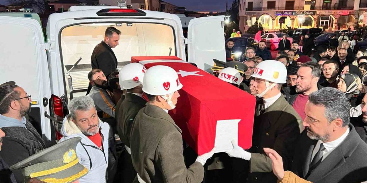 Şehit Üsteğmenin Cenazesi Memleketi Aksaray’a Ulaştı