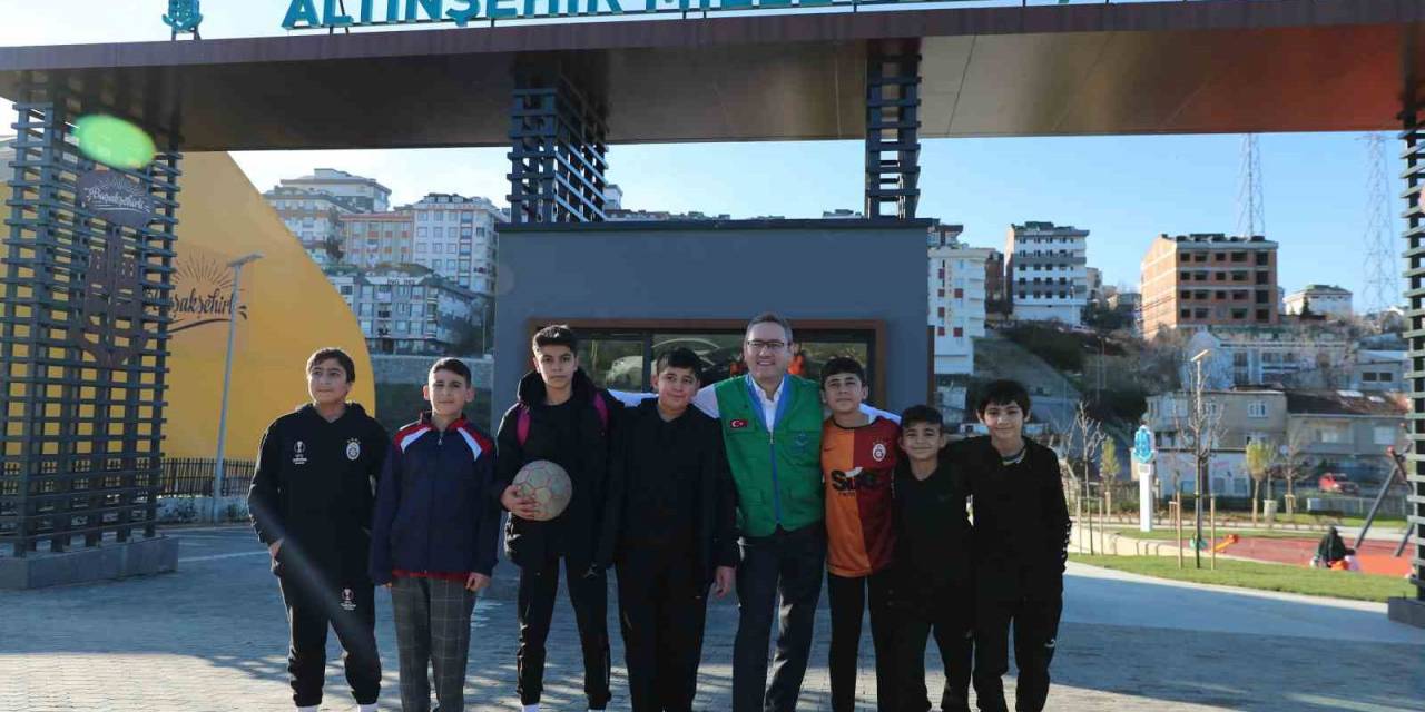 Başakşehir’in 5. Millet Bahçesi Tamamlandı