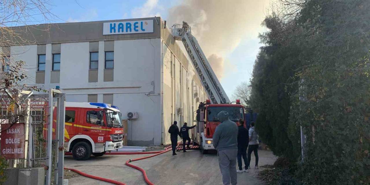 Ankara’daki Fabrikada Çıkan Yangın Kontrol Atlına Alındı