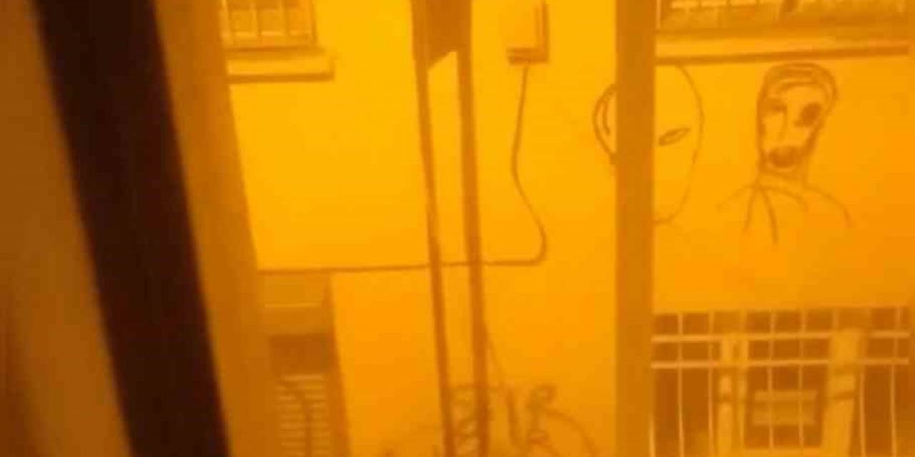 Cihangir’de Türk Bayrağını İndirme Tartışması Kamerada