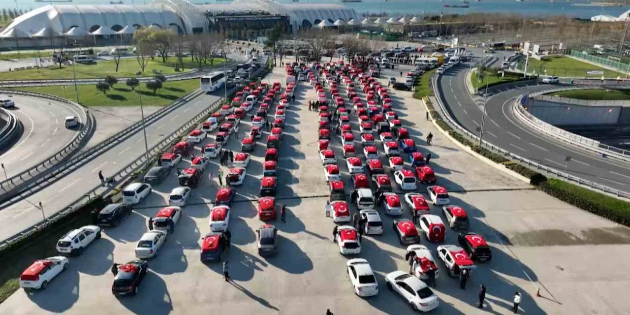 Binlerce Martı Çalışanı Ve Sürücüsü Şehitleri Anmak İçin Toplandı