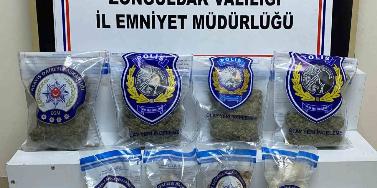 Zonguldak’ta Ölümcül Etkiye Sahip 2 Kilo 210 Gram Uyuşturucu Yakalandı