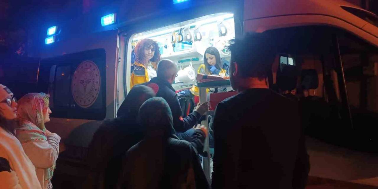 Sobadan Yükselen Duman Yaşlı Adamı Hastanelik Etti