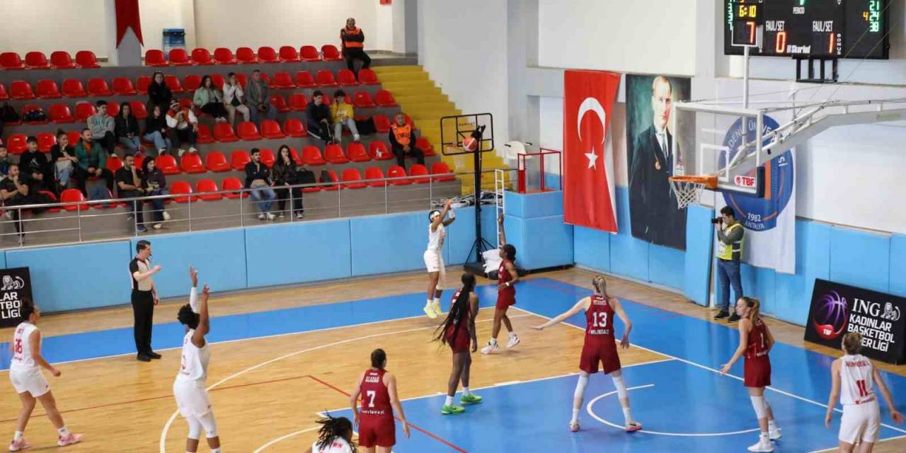 Tkbl: Antalya Büyükşehir Belediyespor Toroslar Basketbol: 81- Melikgazi Kayseri Basketbol: 80